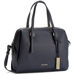 バッグ カルバンクライン Calvin Klein K60K602111-448 ネイビー　Navy サッチェル M4RISSA MEDIUM SATCHEL  トートバッグ　MINI TOTE レディース｜mosh