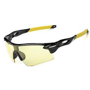 超軽量 スポーツ サングラス UVカット ランニング ゴルフ 自転車 レジャー レンズ アウトドア 男女兼用 ケース