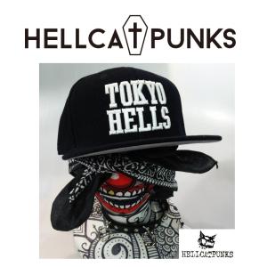HELLCATPUNKS TOKYOHELLS スナップバックCAP ヘルキャットパンクス ベースボールキャップ｜moshpunx