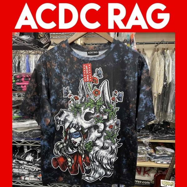 【 ACDC RAG 】Good Luck! Tシャツ 原宿系 V系 病み ダーク