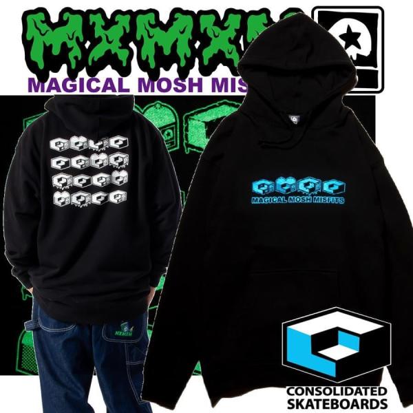 CONSOLIDATED x MxMxM THANKS CUBE MISFITS HOODIE マジ...