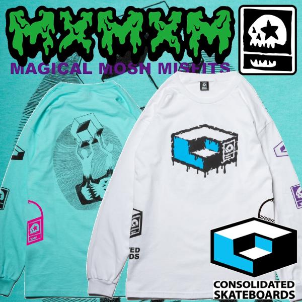 CONSOLIDATED x MxMxM THANKS CUBE MISFITS LONG TEE ...