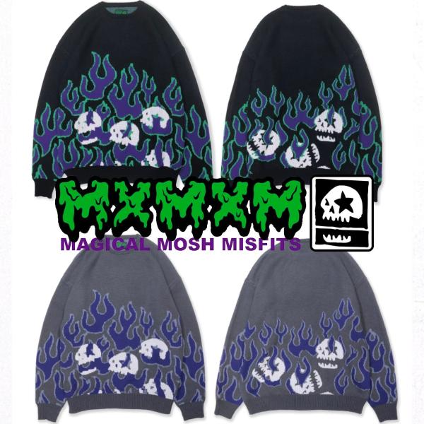 MxMxM FIRE SWEATER マジカルモッシュミスフィッツ マモミ セーター ニット