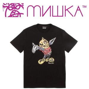 MISHKA LAMOUR MASCOT T-SHIRT ミシカ マスコット Tシャツ BLACK｜moshpunx