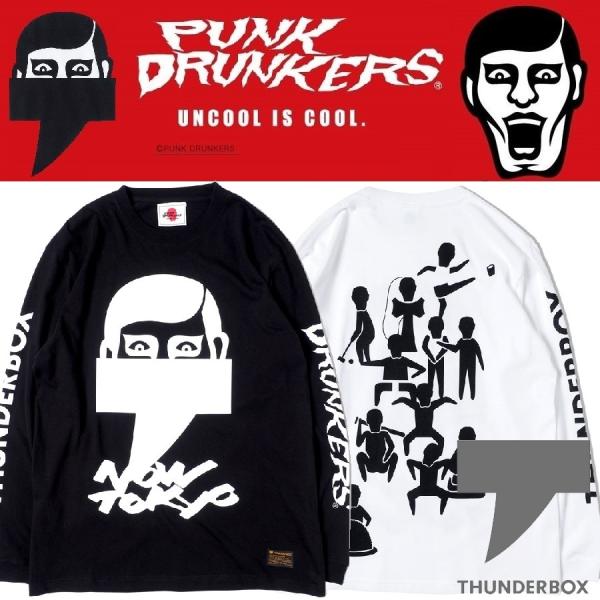 PUNKDRUNKERS x THUNDERBOX NOW TOKYOロンTEE パンクドランカーズ...