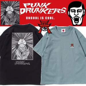 PUNKDRUNKERS 鳥居と忍者TEE パンクドランカーズ｜moshpunx