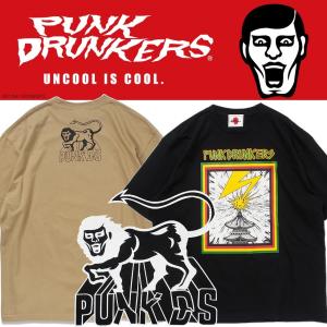 PUNKDRUNKERS カミナリBIG.TEE パンクドランカーズ｜moshpunx