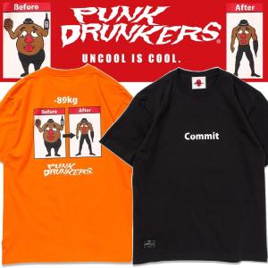 PUNKDRUNKERS Mr.ベリーDのビフォーアフターTEE パンクドランカーズ｜moshpunx