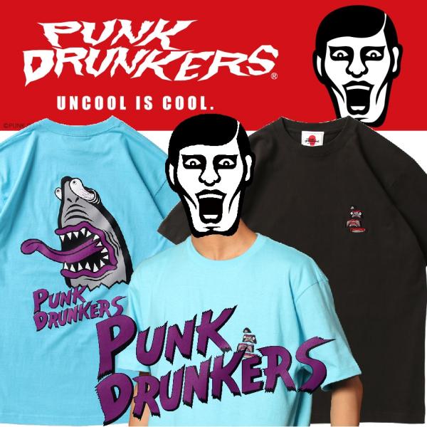 PUNKDRUNKERS 鮫人切断TEE パンクドランカーズ
