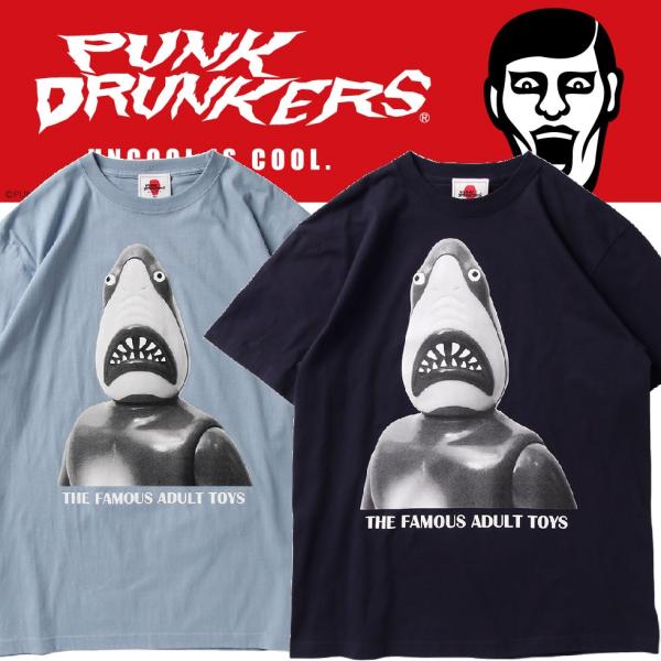 PUNKDRUNKERS FAMOUS ADULT TOYS 鮫人TEE パンクドランカーズ
