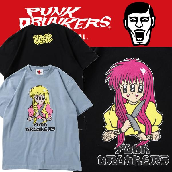 PUNKDRUNKERS アニメ少女TEE パンクドランカーズ