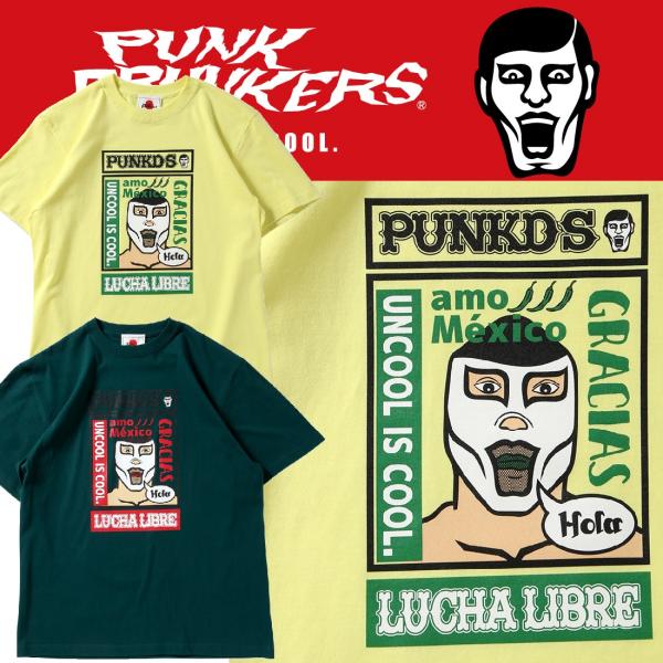 PUNKDRUNKERS あいつルチャ・リブレTEE パンクドランカーズ