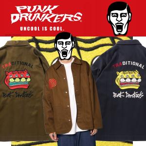 予約)PUNK DRUNKERS パンクドランカーズ トゲトゲZIPパーカ【25