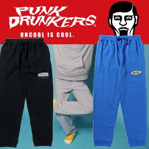 PUNK DRUNKERS（パンクドランカーズ） プリントいっぱいチノパン