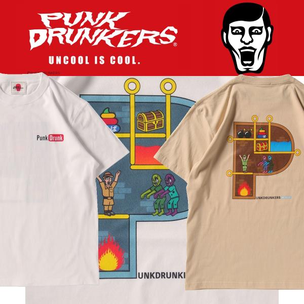 PUNKDRUNKERS ピン抜くゲームTEE パンクドランカーズ