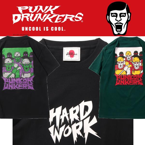 PUNKDRUNKERS ハードワーク突撃隊TEE パンクドランカーズ