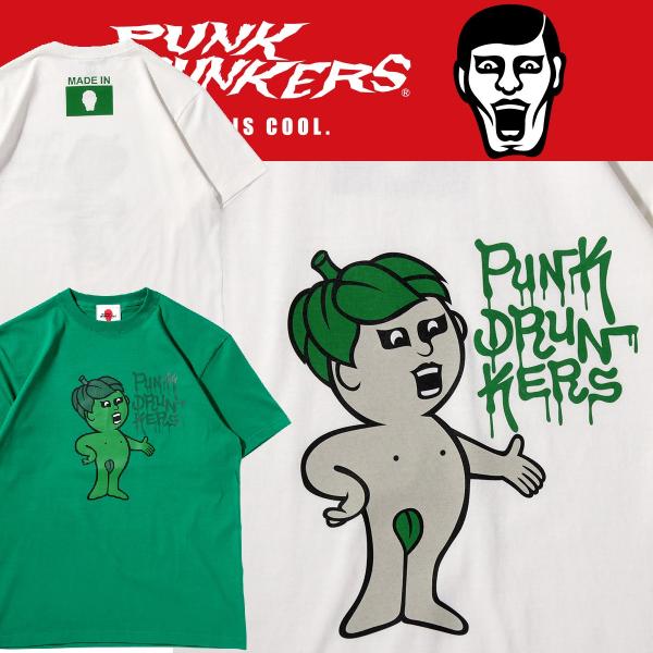 PUNKDRUNKERS グリーンTEE パンクドランカーズ