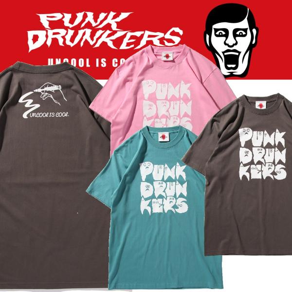 PUNKDRUNKERS ロゴ星人TEE パンクドランカーズ