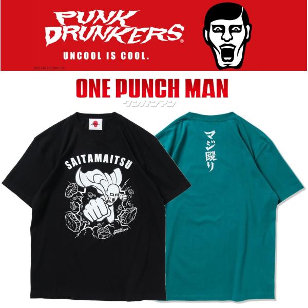 PUNKDRUNKERS x ワンパンマン SAITAMAITSU.TEE パンクドランカーズ