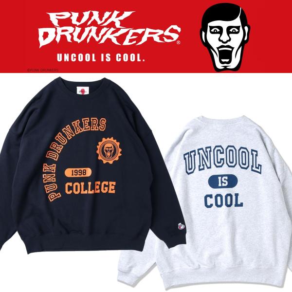PUNKDRUNKERS へんてこカレッジBIGトレーナー パンクドランカーズ