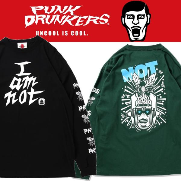 PUNKDRUNKERS I AM NOTロンTEE パンクドランカーズ