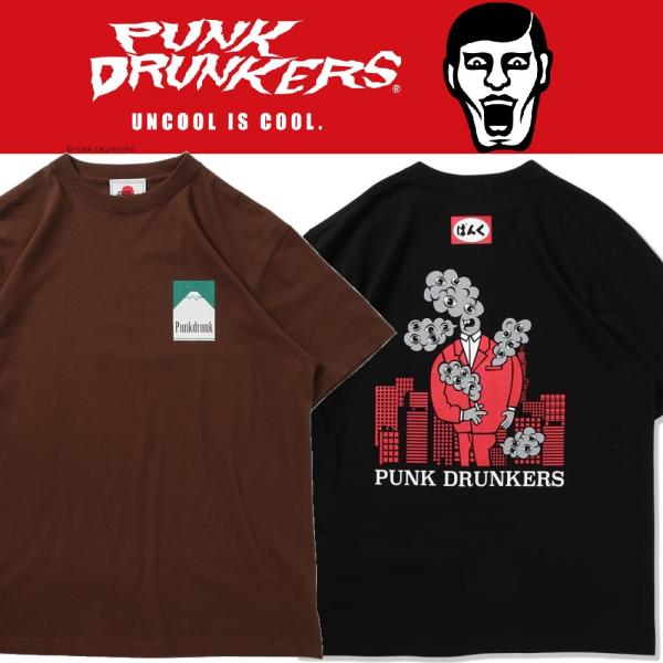 ・・予約商品・・PUNKDRUNKERS SMOKE.TEE パンクドランカーズ
