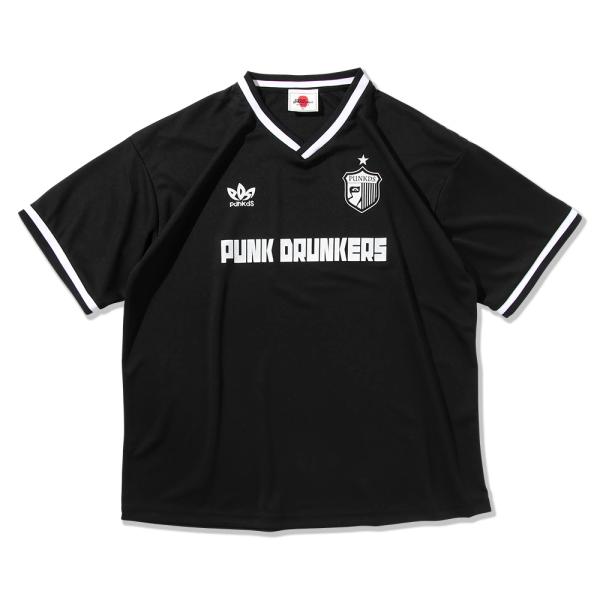 ・・予約商品・・PUNKDRUNKERS 運動サッカーシャツ パンクドランカーズ
