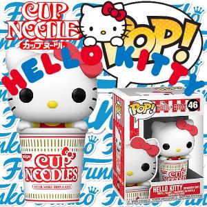 FUNKO POP! NISSIN CUP NOODLE x HELLO KITTY IN CUP NOODLE カップヌードル ハローキティ｜moshpunx