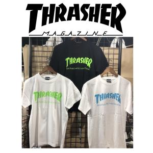 THRASHER スラッシャー FLUORESCENT S/S TEE Tシャツ｜moshpunx