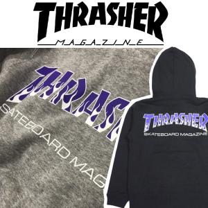 THRASHER スラッシャー BBQ ZIP HOOD ジップパーカー｜moshpunx