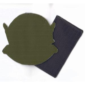 片面ベルクロ（マジックテープ）加工