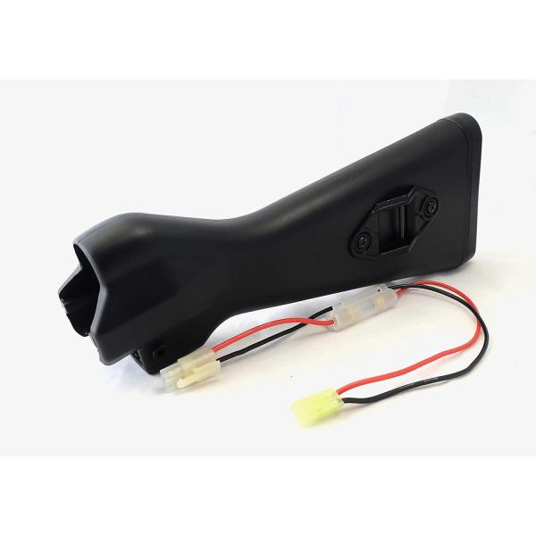 【Classic Army】MP5対応 高耐久固定ストック｜ロックピン＆ハーネス付属×無加工装着×安...