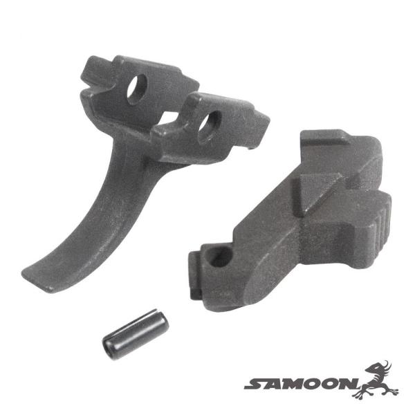 【SAMOON】GHK AK GBBシリーズ対応 スチール製ファイアーコントロールパーツセット｜CN...