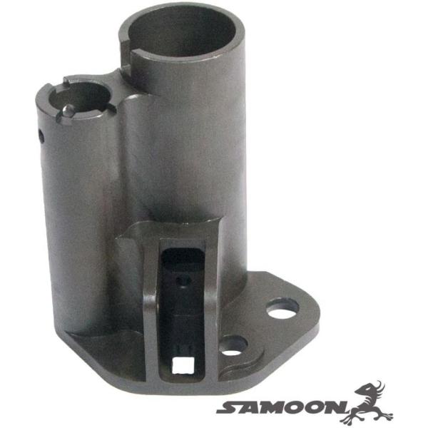 【SAMOON】GHK AUG GBB対応 CNCスチール製ガスチューブベース｜炭素鋼×高精度CNC...