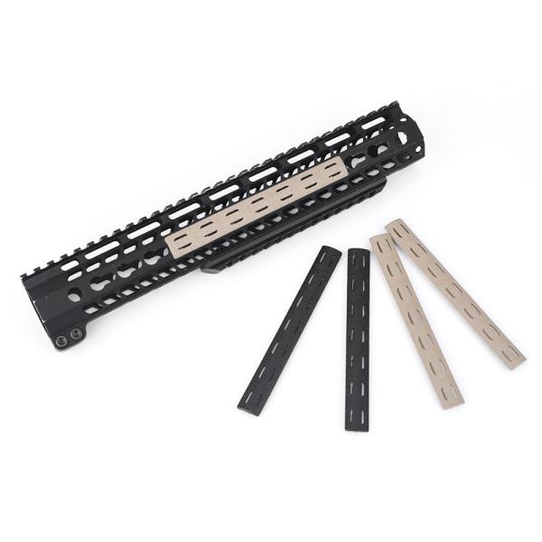 [ZEPOR] KeyMod対応 BCMタイプ レイルパネル 5枚セット 軽量ポリマー製 カスタム拡...