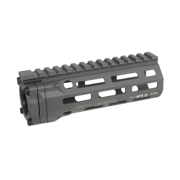 [E&amp;C] MFR XS 6インチ M-Lok ハンドガード AR/M4対応 軽量アルミ製 外装カス...