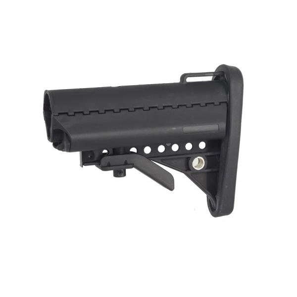 [E&amp;C] VT スタイル リトラクタブルクレーンストック for M4 Airsoft｜軽量設計×...