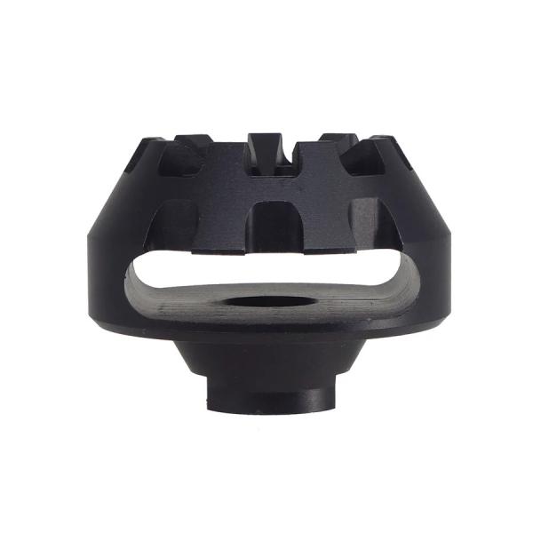 [E&amp;C] Cookie Cutter フラッシュハイダー for 14mm逆ネジ AR / M4 ...