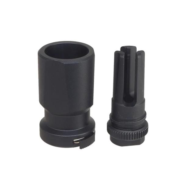 [E&amp;C] Blackout 51T フラッシュハイダー &amp; ダイバーター 14mm逆ネジ｜AAC系...