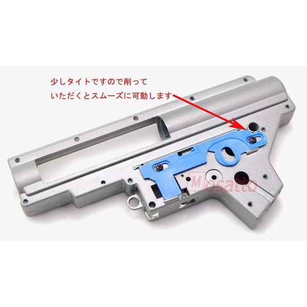 【Classic Army】SR25／M110／AR10対応 9mm QDロングメカボックス セレク...