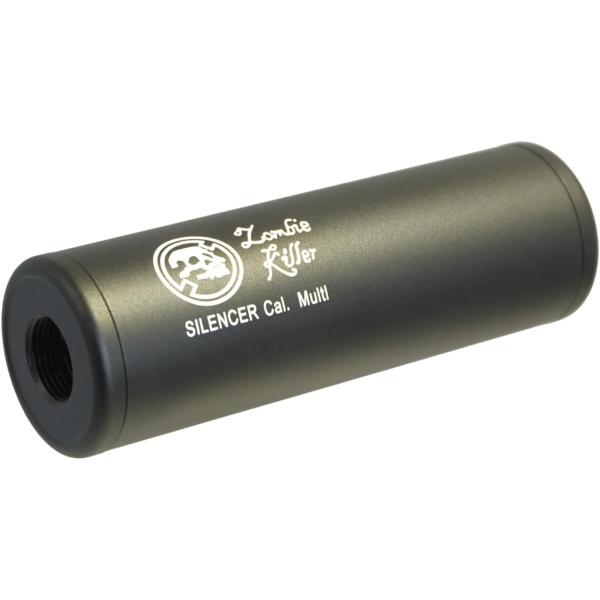 【SAA】 ゾンビキラーマーキングサイレンサー｜東京マルイM4×14mm正・逆ネジ対応×Φ31×10...