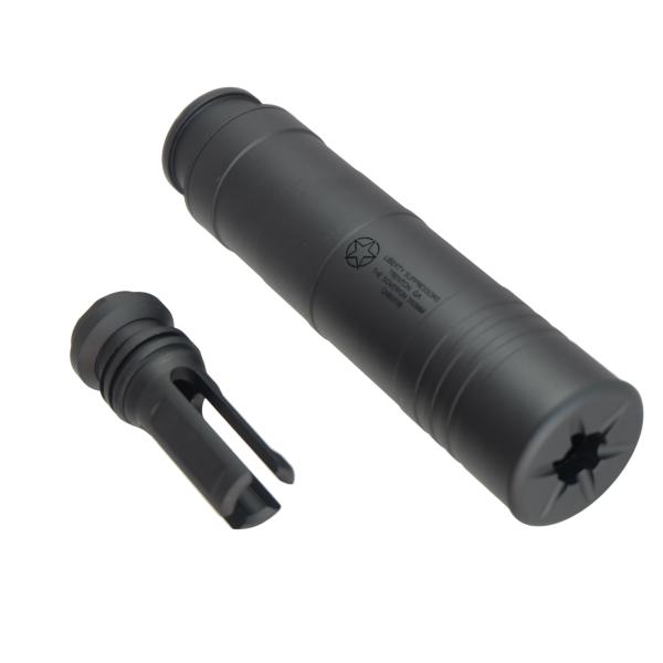 【ZepoR】Liberty Sovereign 7.62 ダミーサプレッサー｜リアル刻印×CNCア...