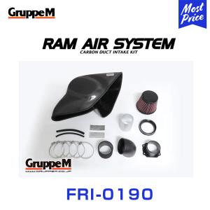 GruppeM M's ラムエアシステム AUDI A3 8P-BDBF/BMJF/BUBF QUATTRO 2003-2008 〔FRI-0190〕 RAM AIR SYSTEM | K&N グループエム カーボン エアクリーナー｜mostprice