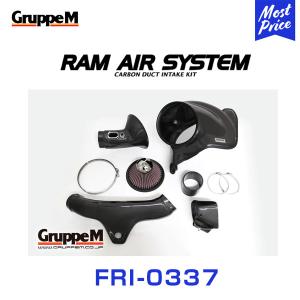 GruppeM M's ラムエアシステム BMW 3SERIES 3A30/3X30 335ITURBO 2012-2015 〔FRI-0337〕 RAM AIR SYSTEM | K&N グループエム カーボン エアクリーナー