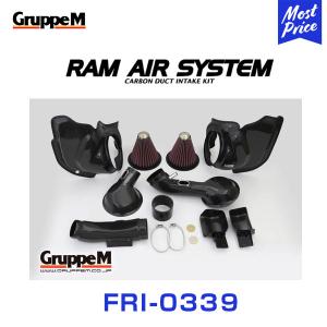 GruppeM M's ラムエアシステム BMW 4SERIES 3C30 M4TWINTURBO 2014-2020 〔FRI-0339〕 RAM AIR SYSTEM | K&N グループエム カーボン エアクリーナー