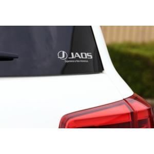 JAOS（ジャオス） ステッカー M ブラック 汎用〔B651031〕 : モースト