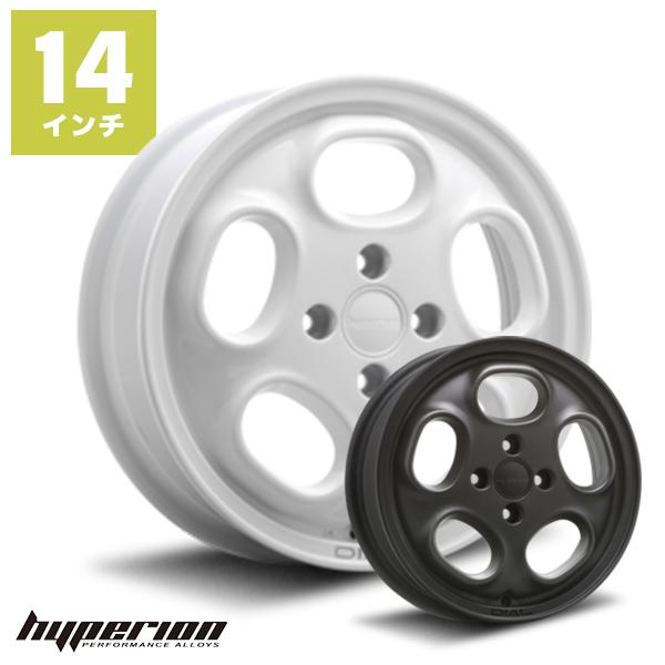 ハイペリオン DIAL ダイアル 14インチ 4.5J 43 4-100 ホイール1本 | MLJ ...