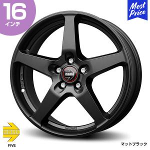 MOMO（モモ） FIVE ファイブ 16インチ 7.0J 40 5-100 マットブラック