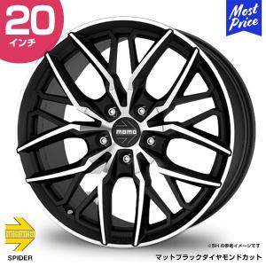 MOMO（モモ） SPIDER スパイダー 20インチ 8.5J 45 5-112 マット