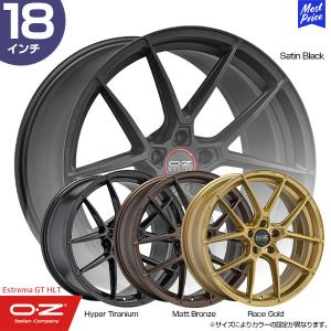 OZ Racing Estrema GT HLT オーゼット エストレマGT-HLT 18インチ 8.5J 45 5-100 ホイール1本 | 5H 5穴 カスタム ドレスアップ アルミホイール｜mostprice